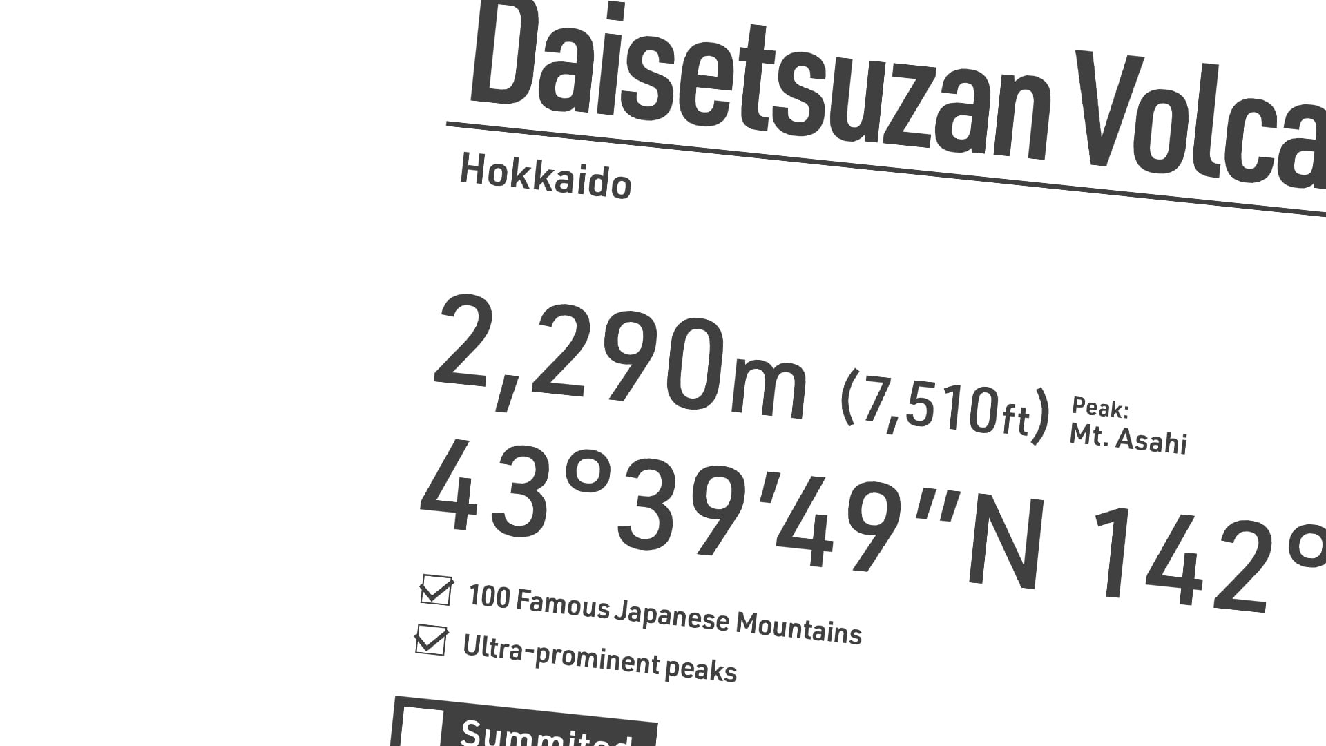 日本百名山Tシャツ（504D. Mountaineering.）メインビジュアル03